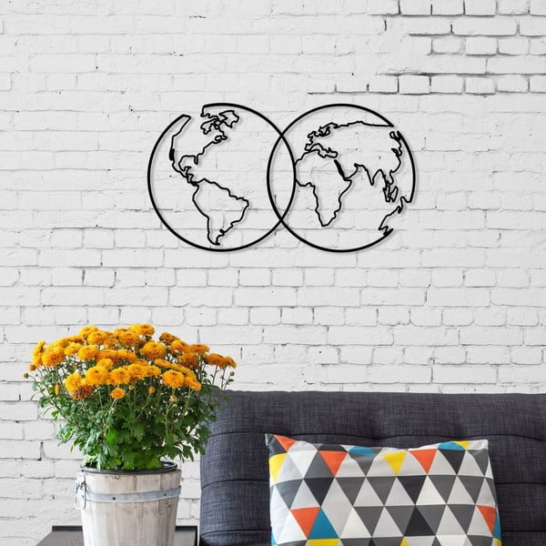 Decorațiune din metal pentru perete Travel-image-1