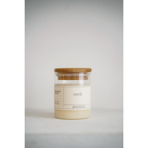 Lumânare parfumată din ceară de soia timp de ardere 40 h Gingerbread – Perfumed Prague-image-2