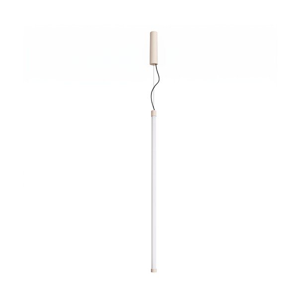 Lustră bej LED din metal ø 6 cm TRANG – Thoro