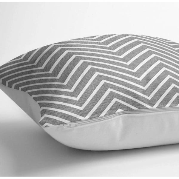 Față de pernă cu amestec din bumbac Minimalist Cushion Covers Moderno, 45 x 45 cm-image-1