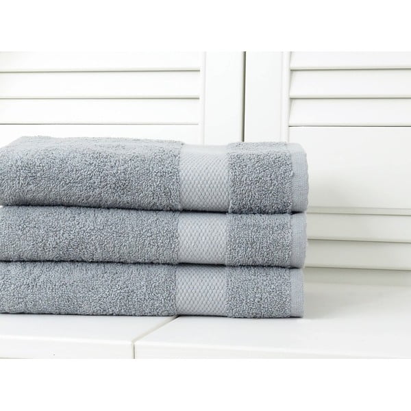 Prosop gri din frotir 70x140 cm Adria – B.E.S.-image-1