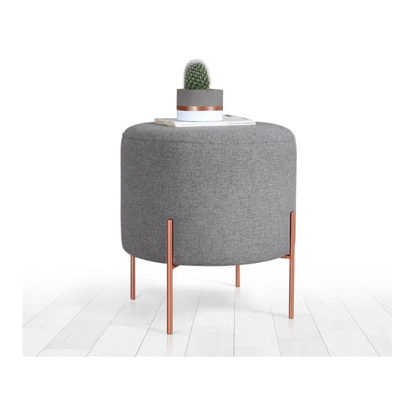 Taburet gri Copper – Artie-image-2