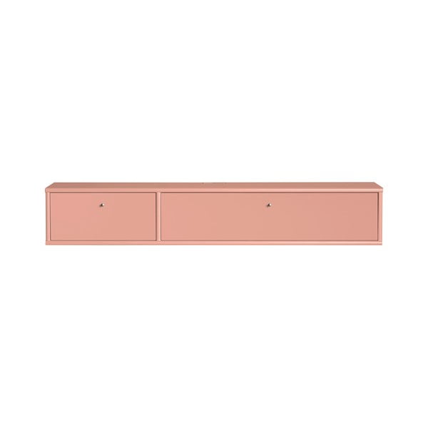 Comodă TV roz 136x22x32,5 cm Mistral – Hammel Furniture