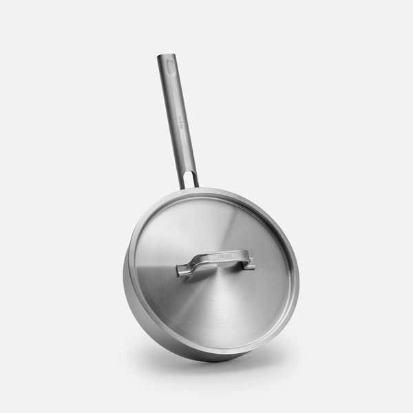Tigaie cu capac din oțel inoxidabil ø 24 cm Lucca 4.0 – FABINI-image-1