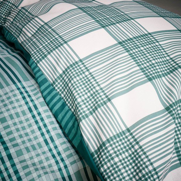 Lenjerie de pat verde 200x135 cm Roxburgh Kelso - Catherine Lansfield-image-4