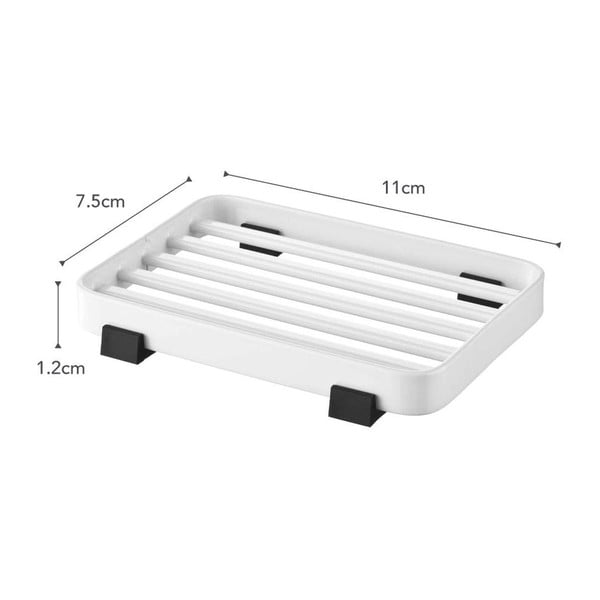 Suport săpun YAMAZAKI Tower, alb-image-2