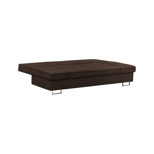 Canapea extensibilă cu două locuri Windsor & Co Sofas Iota, maro-image-4