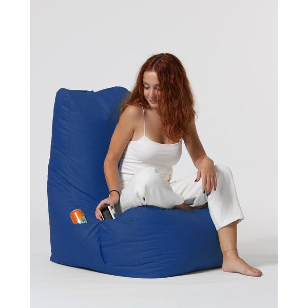 Fotoliu bean bag albastru Diamond – Floriane Garden-image-3