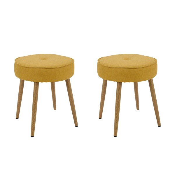 Taburet Støraa Thelma, galben-image-3