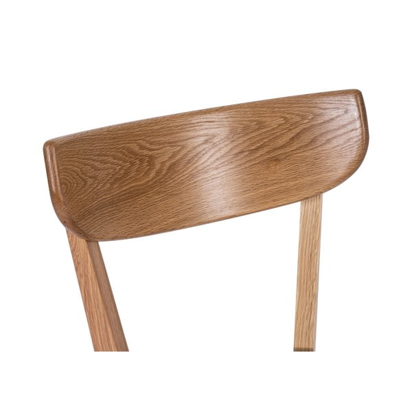 Scaun de sufragerie din stejar cu șezut negru Arch - Bonami Selection-image-4