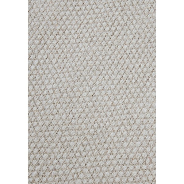 Covor crem țesut manual din amestesc de lână 190x280 cm Pradesh Natural White – Elle Decoration-image-4