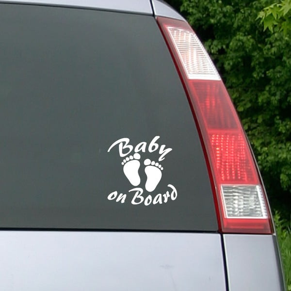 Autocolant Ambiance na auto Baby on board