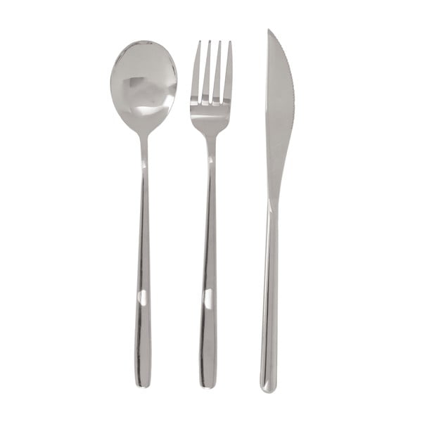 Tacâmuri argintiu din oțel inoxidabil 6 buc. Mimo – Premier Housewares-image-2