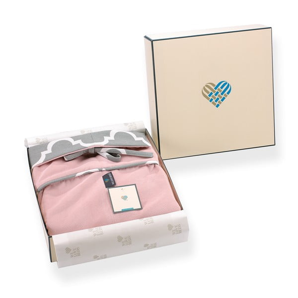 Față de pernă WeLoveBeds Rose Quarz Candy, ⌀ 20 x 58 cm, roz-image-2