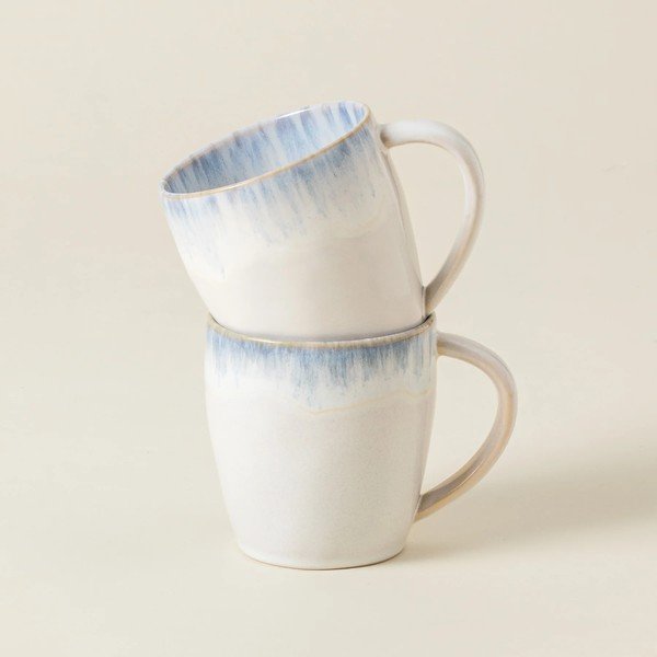 Cană albastru-deschis din gresie 440 ml Brisa – Costa Nova-image-2