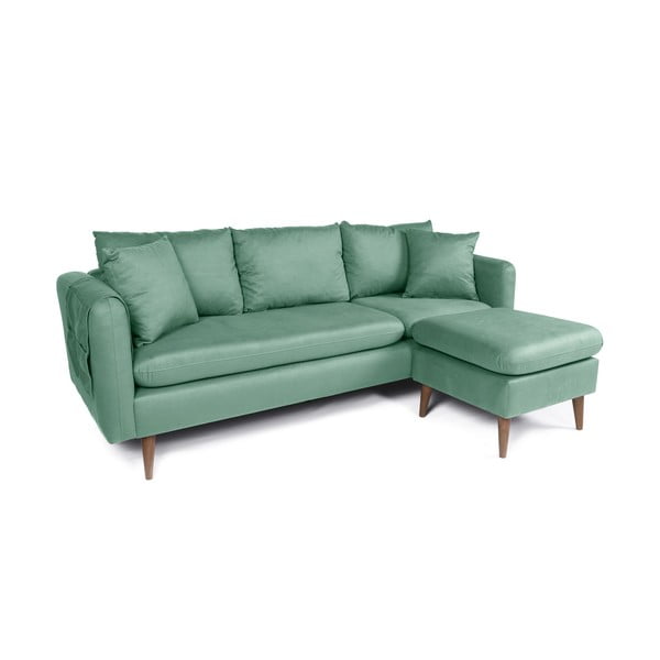 Canapea turcoaz 215 cm Sofia – Balcab Home-image-3
