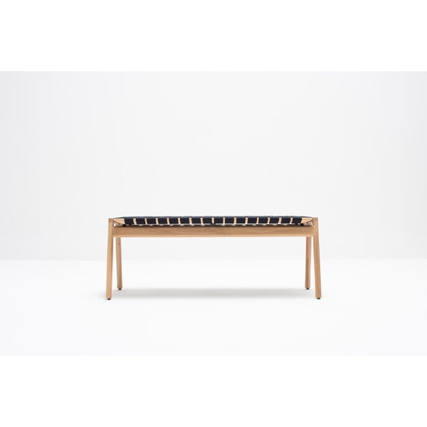 Bancă negru/natural Klupa - Gazzda-image-4