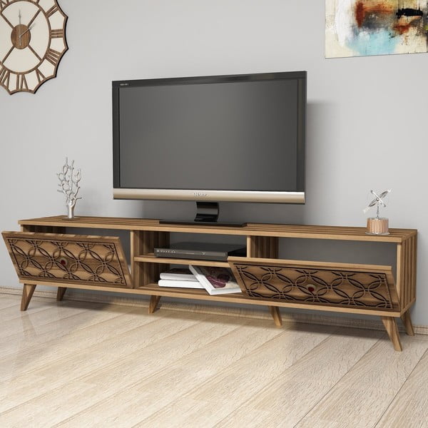 Comodă TV Hommy Craft Class Walnut, lungime 180 cm-image-1