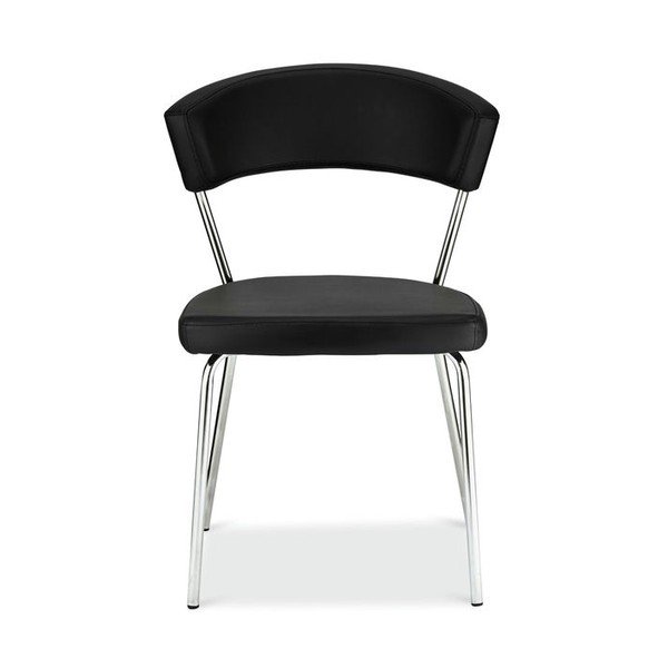 Set 4 scaune Furnhouse Preben, negru-image-1