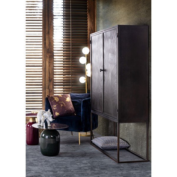 Lampadar auriu cu abajur din sticlă (înălțime 156,5 cm) Balls – Bizzotto-image-2