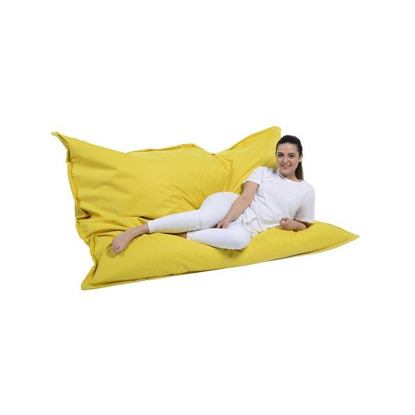 Beanbag pentru grădină galben Huge – Floriane Garden-image-3