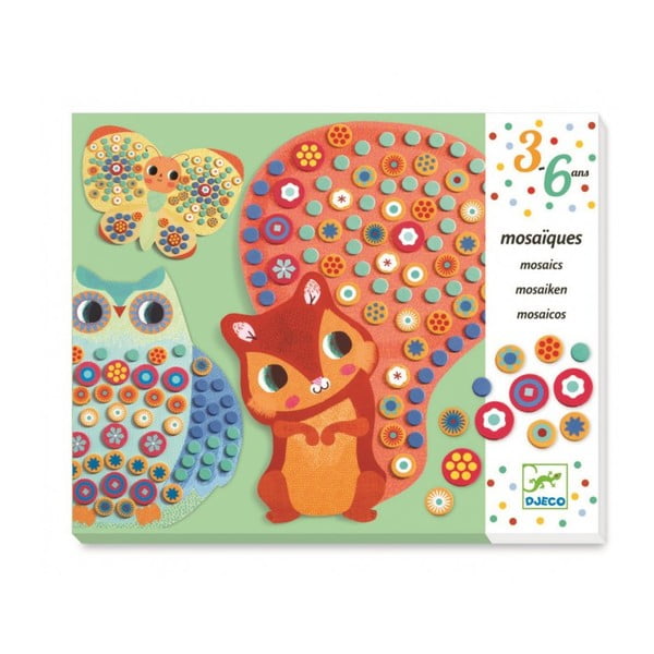 Set creativ cu stickere pentru copii „Mozaic Millerfiori”