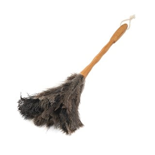 Pămătuf din pene de struț Addis Bamboo