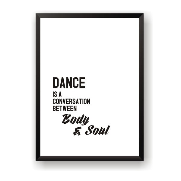 Poster Nord & Co Dance Is, 21 x 29 cm
