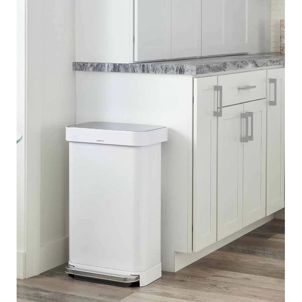 Coș de gunoi cu pedală  din oțel 45 l - simplehuman-image-1