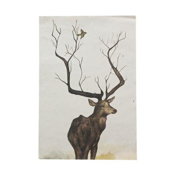 Poster De Eekhoorn Oh Deer, 35 x 21 cm