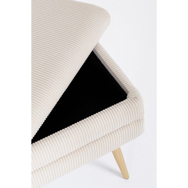 Bancă albă capitonată Olga – Bizzotto-image-1