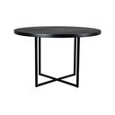 Masă de dining rotundă cu aspect de lemn de acacia ø 120 cm Class – Dutchbone