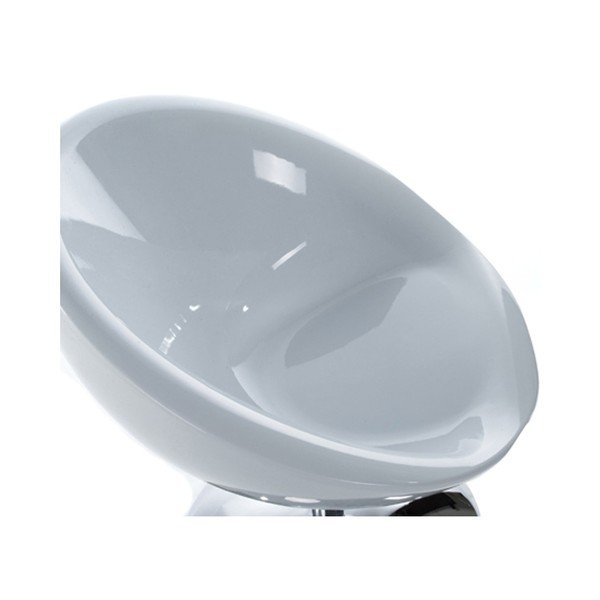 Fotoliu rotativ Kokoon Design Bowl, alb-image-2