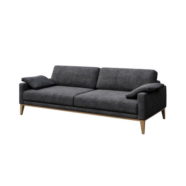 Canapea MESONICA Musso, gri închis, 211 cm-image-2