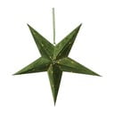 Decorațiune luminoasă pentru Crăciun Star Trading Velvet, verde, ø 60 cm