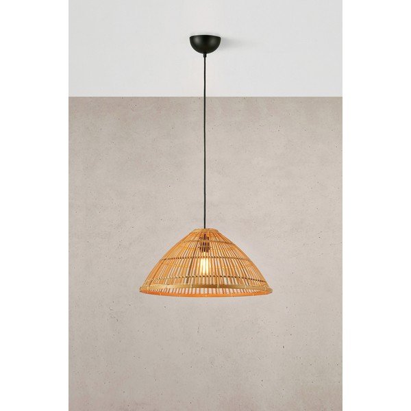Lustră cu abajur din bambus ø 58 cm Capello – Markslöjd-image-1