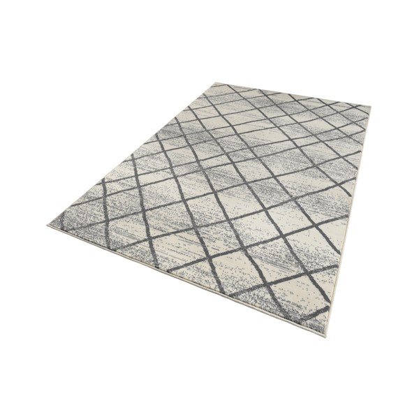 Covor Zala Living Rhombe, 200 x 290 cm, gri deschis-image-1