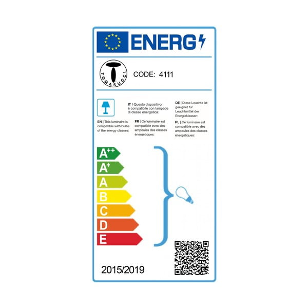 Veioză Tomasucci Jelly, înălțime 20 cm, alb-image-4