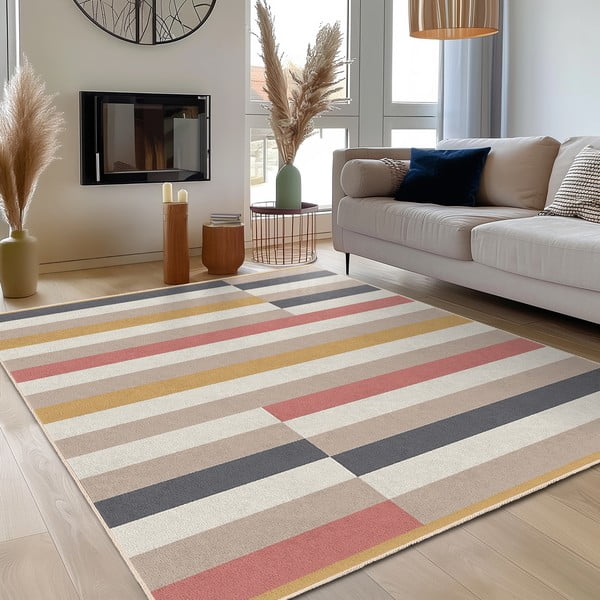 Covor lavabil 160x230 cm Rosy Bandas – Mila Home-image-3