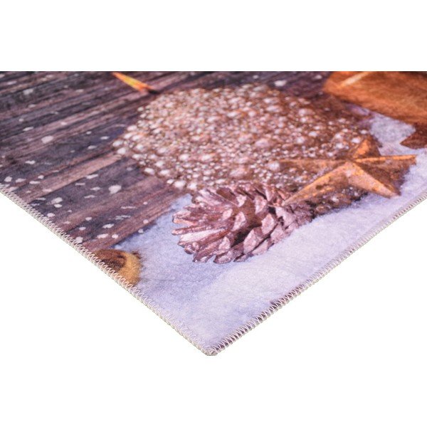 Covor Vitaus Christmas Period Golden Rustic, 50 x 80 cm-image-2