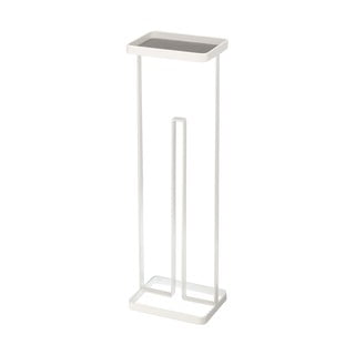 Suport pentru hârtie igienică cu capac YAMAZAKI Tower, alb