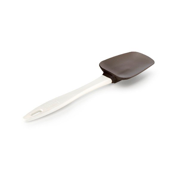 Set formă din silicon de copt pâine și spatulă Lékué, maro-image-1