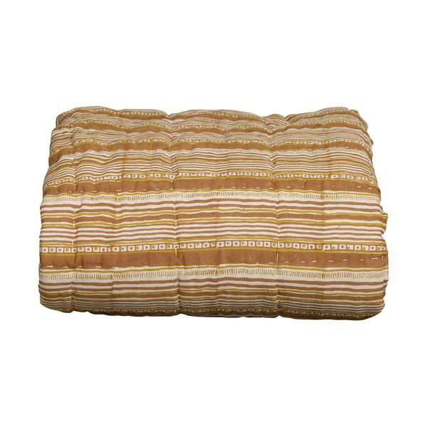 Cuvertură maro/bej din bumbac pentru pat dublu 220x265 cm Banding – BePureHome-image-4