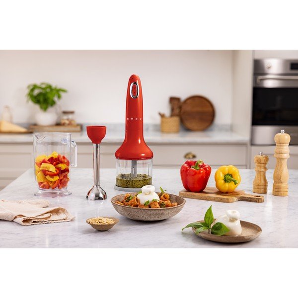 Blender roșu tip blender vertical 50's Retro Style – SMEG-image-1