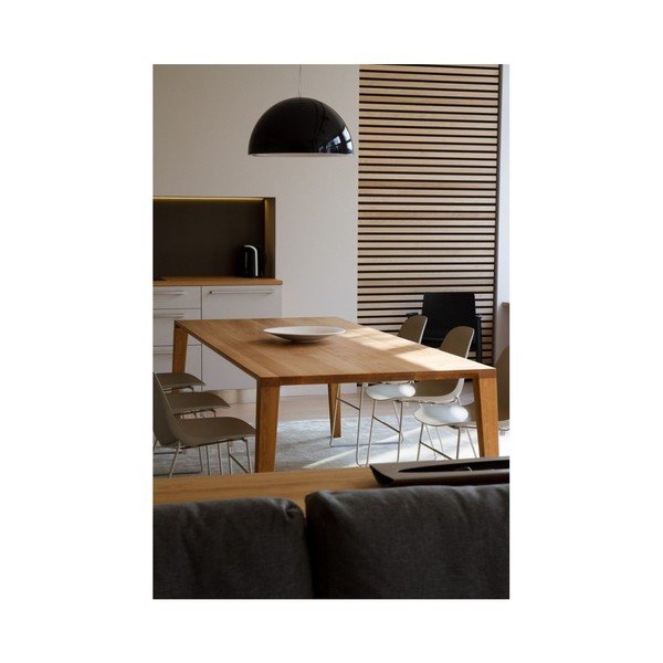 Masă pentru sufragerie, din lemn masiv de stejar Javorina Ka, 220 cm-image-3