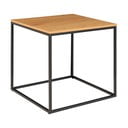 Măsuță auxiliară cu blat în decor de stejar House Nordic Vita, 45 x 45 cm