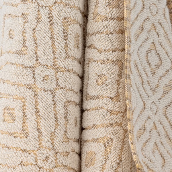 Prosop galben muștar-crem din bumbac 100x50 cm Malou – Bloomingville-image-2