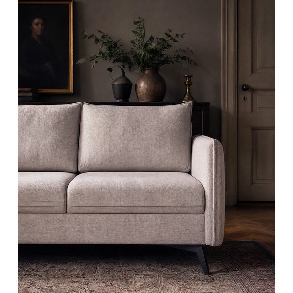Canapea bej 138 cm Juli Bis – Ropez-image-4