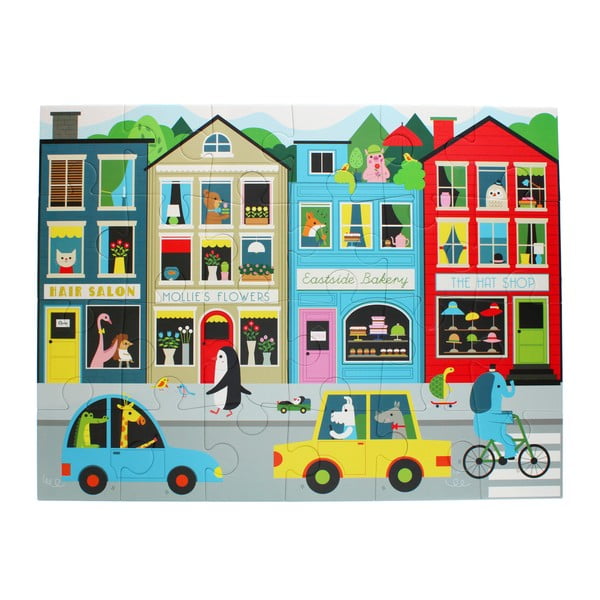 Puzzle (număr de piese 24) On Our Street – Rex London-image-2
