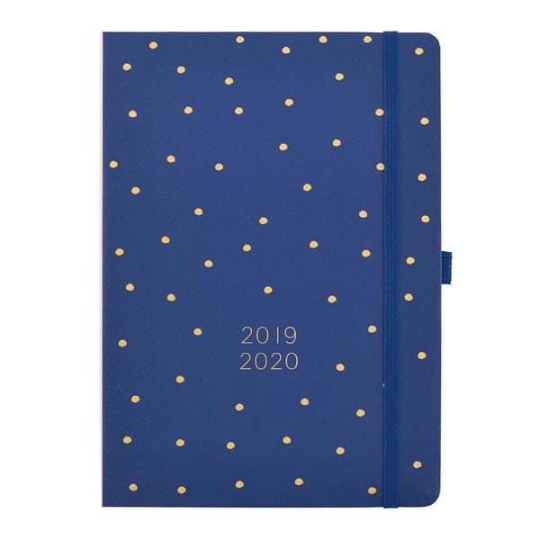 Jurnal zilnic 2019/20 Busy B Diary, 432 file, albastru